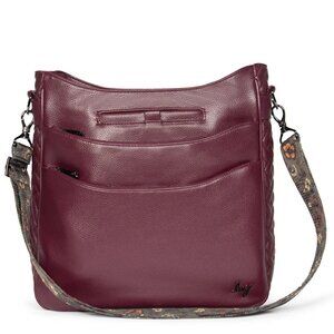Lug Cable Car VL Crossbody Bag Wine